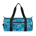 Ski And Snowboard Pattern Print Gym Bag