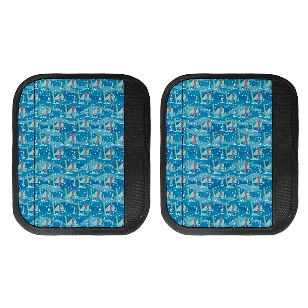 Ski And Snowboard Pattern Print Handle Covers