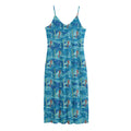 Ski And Snowboard Pattern Print Jersey Midi Cami Dress