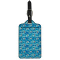 Ski And Snowboard Pattern Print Luggage Tag
