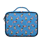 Skiing Dog Pattern Print Briefcase Bible Bag