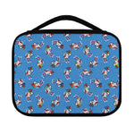 Skiing Dog Pattern Print Classic Bible Case