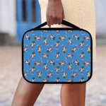 Skiing Dog Pattern Print Classic Bible Case