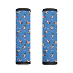 Skiing Dog Pattern Print Handle Covers