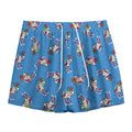 Skiing Dog Pattern Print Mesh Shorts