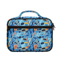 Skiing Equipment Pattern Print Briefcase Bible Bag