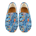 Skiing Equipment Pattern Print Casual Shoes