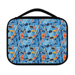 Skiing Equipment Pattern Print Classic Bible Case