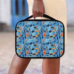 Skiing Equipment Pattern Print Classic Bible Case
