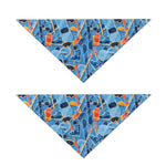 Skiing Equipment Pattern Print Dog Bandana