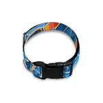 Skiing Equipment Pattern Print Dog Collar