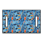Skiing Equipment Pattern Print Golf Cart Seat Cover
