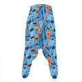 Skiing Equipment Pattern Print Hammer Pants