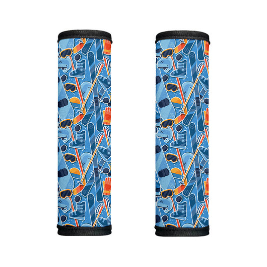 Skiing Equipment Pattern Print Handle Covers