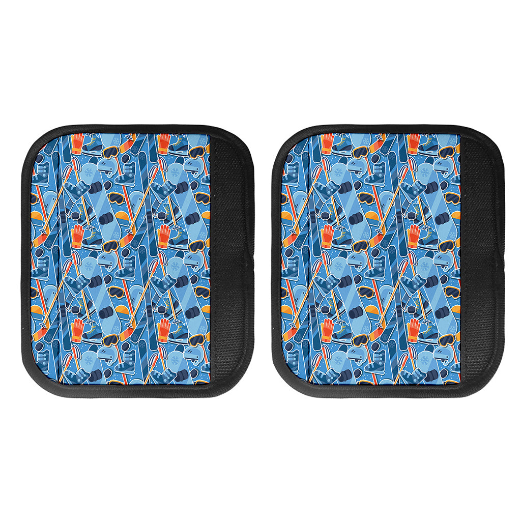 Skiing Equipment Pattern Print Handle Covers