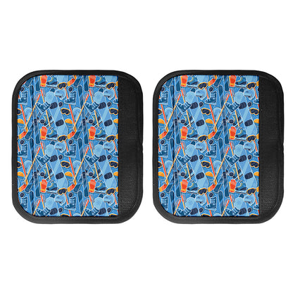 Skiing Equipment Pattern Print Handle Covers