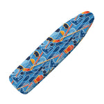 Skiing Equipment Pattern Print Ironing Board Cover