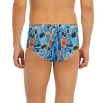Skiing Equipment Pattern Print Men's Briefs