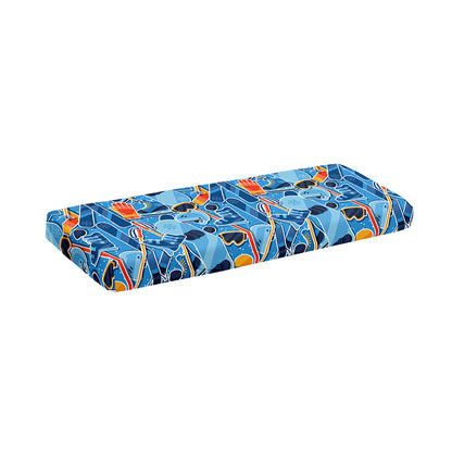 Skiing Equipment Pattern Print Piano Keyboard Cover