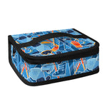 Skiing Equipment Pattern Print Small Lunch Bag