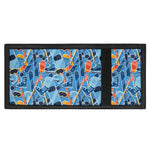 Skiing Equipment Pattern Print Trifold Wallet