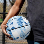 Skiing Mountain Print Basketball
