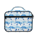 Skiing Mountain Print Briefcase Bible Bag