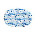 Skiing Mountain Print Car Side Mirror Covers