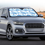Skiing Mountain Print Car Windshield Sun Shade