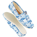 Skiing Mountain Print Casual Shoes