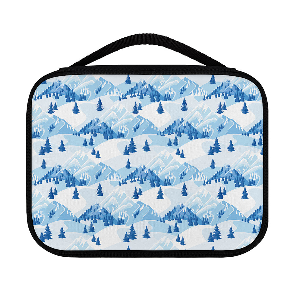 Skiing Mountain Print Classic Bible Case