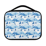 Skiing Mountain Print Classic Bible Case