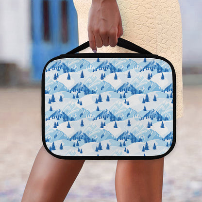 Skiing Mountain Print Classic Bible Case
