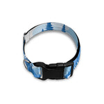 Skiing Mountain Print Dog Collar