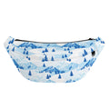 Skiing Mountain Print Fanny Pack