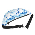 Skiing Mountain Print Fanny Pack