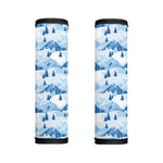 Skiing Mountain Print Handle Covers