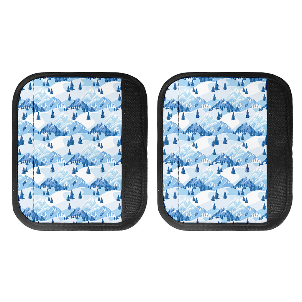 Skiing Mountain Print Handle Covers