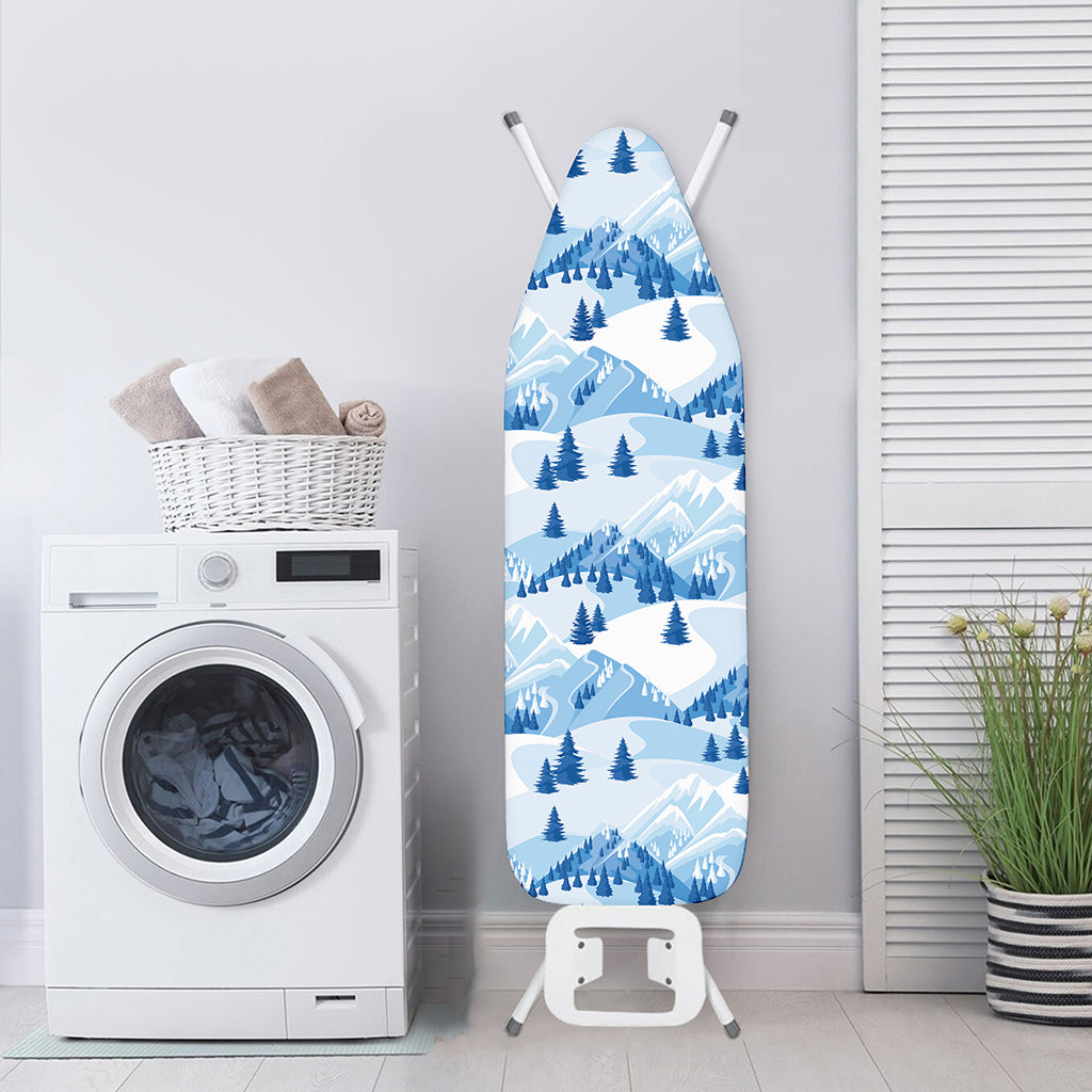 Skiing Mountain Print Ironing Board Cover
