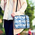 Skiing Mountain Print Shoulder Strap Bible Bag
