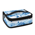 Skiing Mountain Print Small Lunch Bag