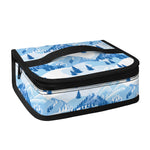 Skiing Mountain Print Small Lunch Bag
