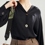 Skull And Roses Tattoo Print Bag Strap