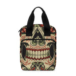 Skull And Roses Tattoo Print Bible Tote Bag