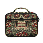 Skull And Roses Tattoo Print Briefcase Bible Bag
