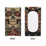 Skull And Roses Tattoo Print Changing Pad Cover