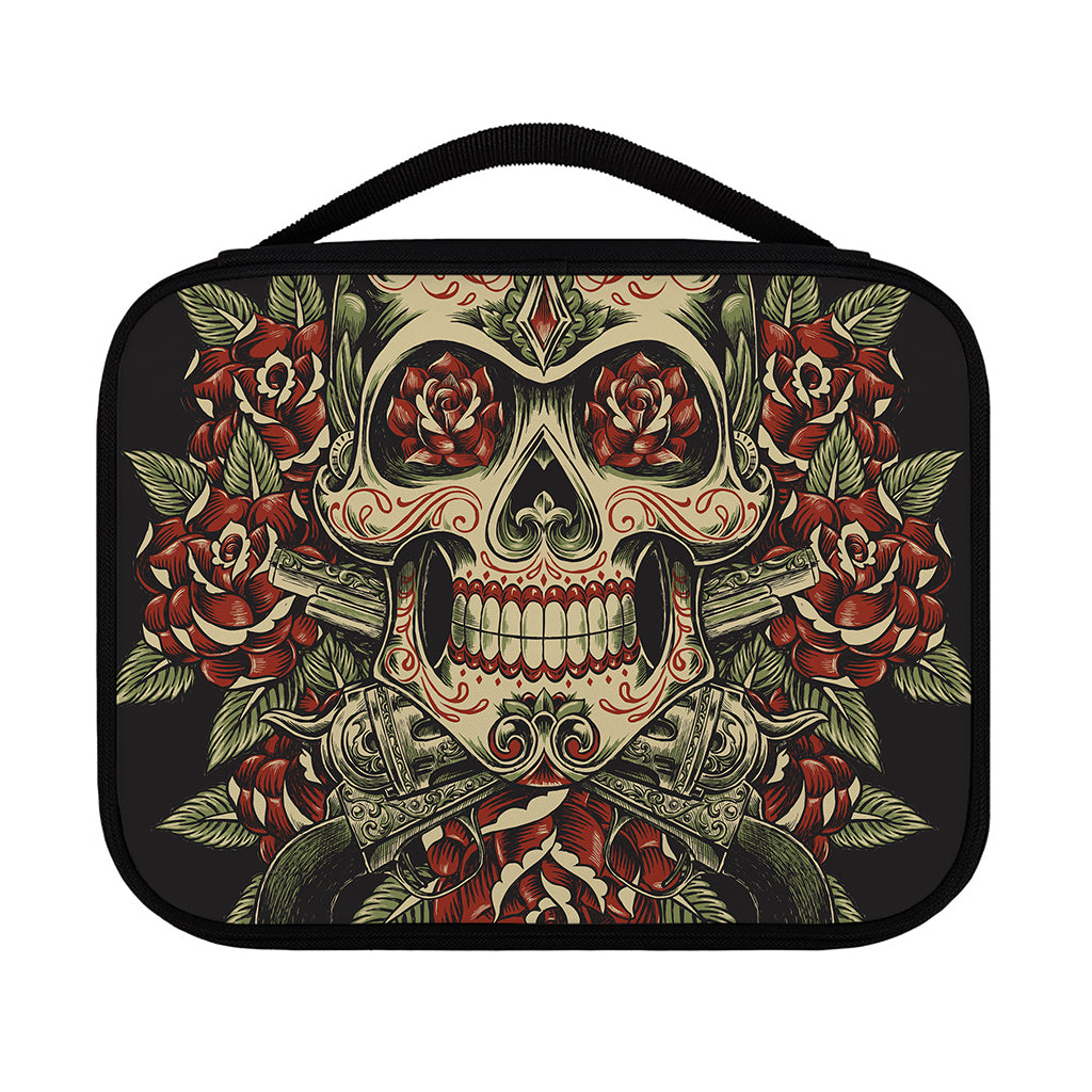 Skull And Roses Tattoo Print Classic Bible Case