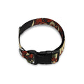 Skull And Roses Tattoo Print Dog Collar