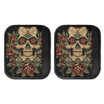 Skull And Roses Tattoo Print Handle Covers