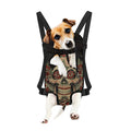 Skull And Roses Tattoo Print Pet Carrier Backpack